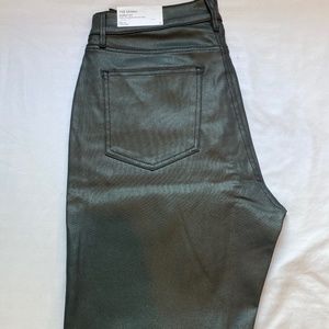 NWT Ann Taylor Coated Jeans Size 12